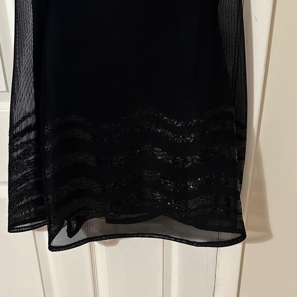 DKNY Fit and Flare Sleeveless Dress - Picture 3 of 9